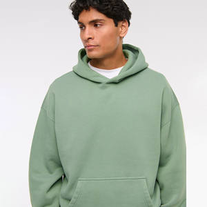 Sweat à capuche thermique de haute qualité 100% coton éponge française sweats à capuche surdimensionnés de luxe en molleton personnalisé - Product Image 3
