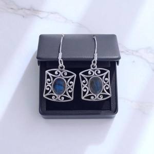 Anillo de piedras preciosas Premium con piedras preciosas naturales y joyas de plata 925 - Product Image 2