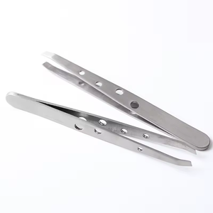 Pince à épiler de haute précision pour sourcils, en acier inoxydable, pour barbe, outils de précision pour l'épilation - Product Image 1