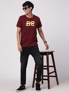 Camiseta de algodón 100% de alta calidad para hombre, estampado de logotipo personalizado, transpirable, de gran tamaño, cuello redondo, Jersey corto largo, estilos disponibles personalizados - Product Image 5