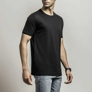 Camisetas de Hombre Estilo Urbano, Cuello Redondo, Manga Corta, Corte Regular, 100% Algodón, Transpirables - MOQ Bajo - Product Image 1