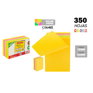 51x76mm note adesive 350H 5 varietà di colore altri adesivi categoria di prodotto - Product Image 1