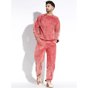 Chándal de Diseño Moderno para Hombre, Lavado Ácido, de Alta Calidad, Ropa de Invierno, Cálido - Product Image 1