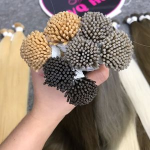 Venta al por mayor VQHAIR Laura pelo liso gran stock alta calidad 100% virgen vietnamita pelo crudo I-Tip máquina de pelo de doble trama - Product Image 2