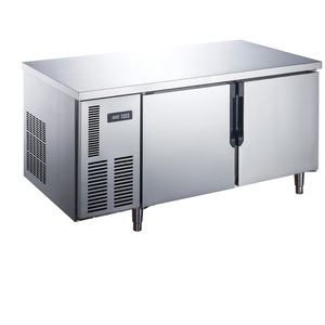 Venta caliente de acero inoxidable de una sola temperatura personalizado <span class=keywords><strong>SUMYO</strong></span> ED15L2 2 puertas 2 estantes ventilador refrigeración nevera congelador para restaurante - Product Image 1