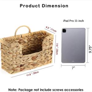 Panier suspendu pour mur, panier de rangement fait à la main, vente en gros, écologique, fabriqué au Vietnam - Product Image 2