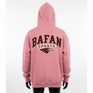 Sweat à capuche en molleton de coton 340 GSM, toucher doux, poids lourd, avec broderie en chenille, options de logo personnalisé, sweat à capuche basique - Product Image 2