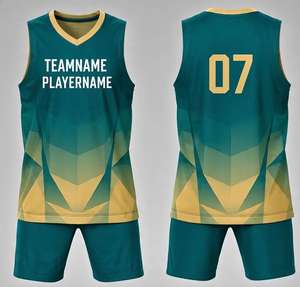 Uniformes de Baloncesto Personalizados para Hombre, 100% Poliéster, Secado Rápido, Tallas Grandes, Ropa de Baloncesto Transpirable, Fabricante Mayorista - Product Image 6