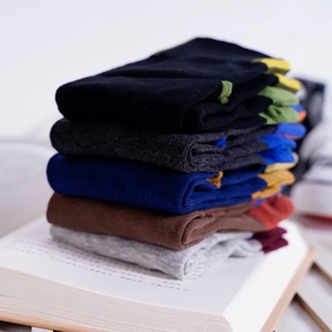 10 pares de calcetines elásticos hasta el tobillo de algodón ligeros de corte bajo con logotipo personalizado para hombre otoño color personalizado - Product Image 4