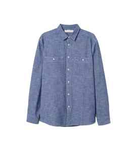 บริการ OEM ระดับมืออาชีพ เสื้อเชิ้ตยีนส์เดนิมคุณภาพส่งออก ระบายอากาศได้ดี สไตล์วินเทจ สินค้ามาใหม่ ความต้องการสูง - Product Image 3