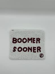 Monedero de moda para mujer Boomer Sooner Gameday con cuentas para mujer, monedero hecho a mano con cuentas - Product Image 3