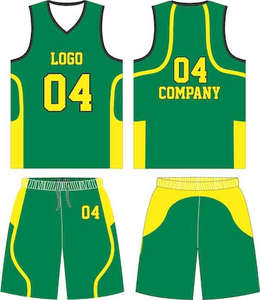 Ensemble de maillots de basket-ball unis réversibles pour hommes Vêtements de sport imprimés avec logo personnalisé Options de taille Nouveau design d'uniforme de basket-ball - Product Image 4