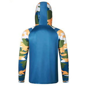 Sweat à capuche de pêche pour homme, léger, pour le sport, protection solaire pour la pêche en plein air - Product Image 2