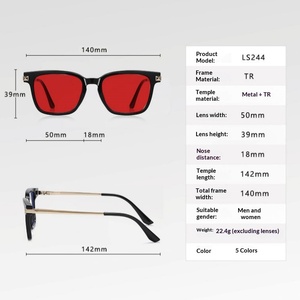 Gafas con Filtro de Luz Azul, Color Naranja, Anti Luz Azul, OEM, Gafas para Bloquear la Luz Azul, Lentes Rojas, Gafas de Lectura - Product Image 4