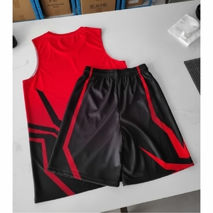 Ensemble de maillot de basket-ball pour hommes et femmes, maillot de sport respirant et short pour l'entraînement et les matchs - Product Image 2