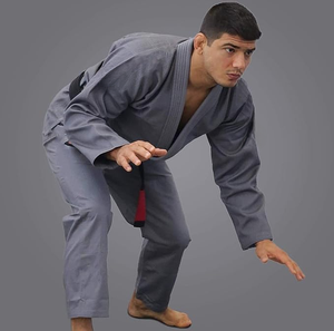 ชุดสูทคาราเต้ศิลปะการป้องกันตัวแบบพรีเมี่ยมชุดเครื่องแบบ GI สีขาวการหดตัวผ้าทนทานสำหรับฝึกซ้อมและแข่งขัน - Product Image 2