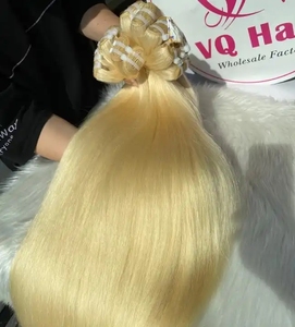 Vente en gros Premium brut Vietnam naturel droite extensions de cheveux humains trame pour la fabrication de perruque - Product Image 6