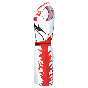 Uniforme de Baloncesto Deportivo Ligero, Cómodo y Transpirable, Material de Poliéster, Último Diseño, Color Personalizado, Unisex - Product Image 2