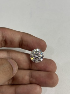 Moissanita Blanca Creada en Laboratorio GRA, Certificada por Terceros, Precio de Fábrica, Corte VVS DEF GH, Color 3-10mm, Suelta - Product Image 5