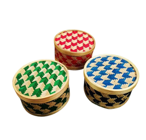 Handwoven Bamboo Gift Box-Eco-Friendly Natural Packaging From Vietnam for Retail & Gifting | VIET FARGIMEX - Product Image 1