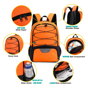 Nuevas bolsas deportivas para pelotas, bolsa para pelotas con compartimento, mochilas personalizadas, Mochila deportiva para fútbol y baloncesto - Product Image 3