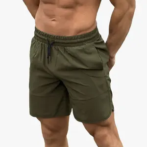 Oem Custom Logo Nylon Shorts Männer Sommers port Sport Basketball Laufs horts Gym Workout Herren Shorts kurz für Männer