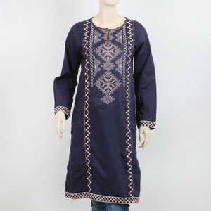2024 2025, superventas, ropa india y paquistaní lista para usar, Kurti Kameez bordada para mujer, venta al por mayor, moda india pakistaní - Product Image 2