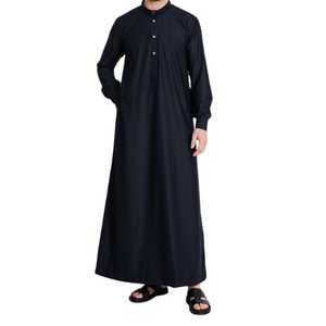 Thobe Thawb de alta calidad para hombre, estilo omaní, manga larga, tela suave, diseño informal, gran oferta, precio al por mayor - Product Image 1