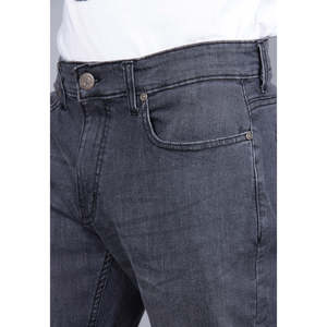 Bernad Men's High Waist Skinny Denim <b>Trousers</b> Vintage Hip Hop Style Boyfriend Jeans Embroidered Washed Colored <b>Light</b> Hole - Product Image 3