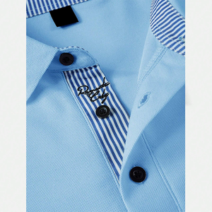 Venta al por mayor de camisetas personalizadas para hombre con logotipo personalizado patrón sólido tela de lona de secado rápido estilo gótico - Product Image 3