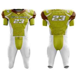 Uniforme de Fútbol Americano de Alta Calidad al por Mayor, Personalizado, Sublimado y Cosido - Product Image 3
