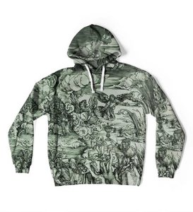 เสื้อฮู้ดฮิปฮอปแขนยาวมีฮู้ดเสื้อสเวตเชิ้ตแฟชั่นพิมพ์ลายการ์ตูนเสื้อสวมหัวตะวันตกออกแบบได้ตามต้องการ - Product Image 6