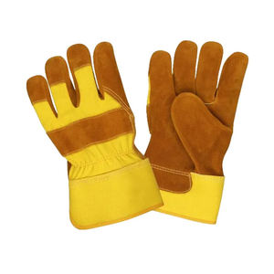 NOUVEAU Gants de travail en cuir de sécurité industrielle Protection de sécurité anti-impact dans la main Gants de travail en cuir IN Prix de gros - Product Image 1