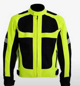 Customized Hi Vis ANSI Class 2 Safety Jacket with LED Flash and Bright <b>Silver</b> Reflective Strip Safety Clothing - Product Image 1