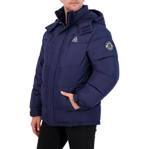 Chaqueta de invierno para hombre de alta calidad personalizada chaqueta de exterior acolchada impermeable a prueba de viento con cierre de cremallera transpirable logotipo personalizado - Product Image 4