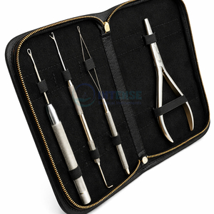 Kit de Herramientas de Acero Inoxidable para Extensiones de Cabello con Alicates, Aguja de Bucle y Gancho para Puntas de Anillo Micro/Nano - Ligero y Reutilizable - Product Image 5