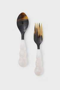 Cubiertos de Madera, Juego de Cubiertos de Madera, Juego de Vajilla de Madera, Tenedor y Cuchara para Niños, Tenedor para Cena, Cuchara para Postre, Cuchara para Sopa - Product Image 3