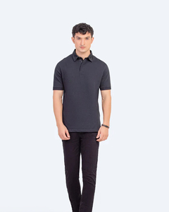 Chemises polo pour hommes en coton 100% de haute qualité, nouvelle conception OEM, logo personnalisé, vente en gros, manches courtes, respirantes, pour le golf - Product Image 2
