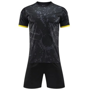 Maillot de football personnalisé de haute qualité Vêtements d'entraînement de football de qualité supérieure Maillot de football en polyester respirant à séchage rapide - Product Image 5