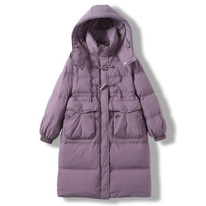 Chaqueta de Invierno Acolchada para Mujer, Tejido Transpirable, Forro de Cachemira, Cuello Desmontable, Prenda Exterior Personalizable - Product Image 3