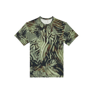 Camiseta de camuflaje de manga corta para hombre, Camiseta con estampado de camuflaje urbano de aspecto informal para hombre, ropa de calle Vibes - Product Image 6