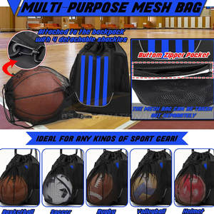 Sac à dos de basket-ball en polyester imperméable personnalisé sac à dos de randonnée pour sport de plein air sacs de basket-ball - Product Image 3