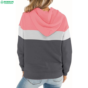 เสื้อฮู้ดไหมพรมถักสำหรับผู้หญิง รุ่นใหม่ ขายดี ผ้าฝ้าย 100% กันยับ ระบายอากาศดี มีซับใน สวมใส่สบายๆ - Product Image 3