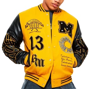 Chaqueta Universitaria Personalizada para Hombre, Nuevo Diseño con Logotipo Bordado, Chaqueta Universitaria para Hombre - Product Image 1