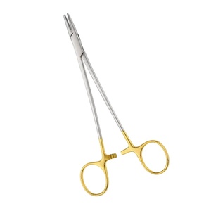 Portaagujas de carburo de tungsteno Instrumento quirúrgico Sutura de acero inoxidable Fórceps dentales médicos - Product Image 1