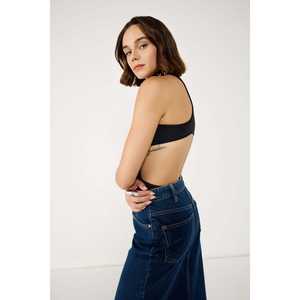 Blusa Casual para Mujer, Cuello Redondo, Sin Mangas, Corta, Regular, Delantera, Temporada Primavera-Otoño, Talla XL - Product Image 5