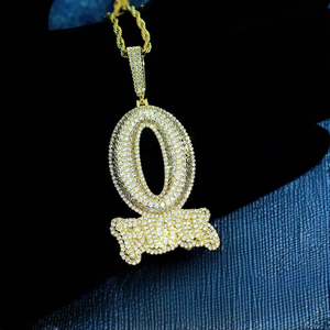 Collar Hip Hop de Lujo con Colgante Ankh Egipcio con Incrustaciones de Diamantes Moissanite VVS y Plata 925 - Product Image 4