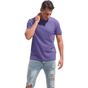 T-shirts pour hommes de couleur personnalisée à bas prix, vente en gros de t-shirts pour hommes, nouveaux arrivages de t-shirts pour hommes, lavage à l'acide délavé au soleil, unisexe - Product Image 2