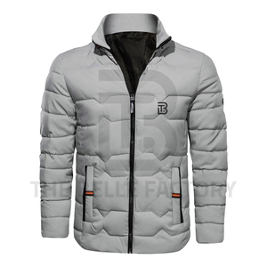 Wholesale 2025 <b>Winter</b> Canvas Puffer Jackets for Men Stand Collar Quick Dry and Low Price High Quality Outdoor Adult Use - Product Image 1