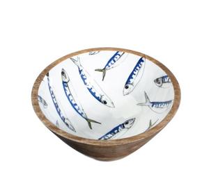 ชามสลัดไม้ของหวานชามทำด้วยมือคุณภาพสูงสำหรับใช้ในบ้านและโรงแรม - Product Image 1